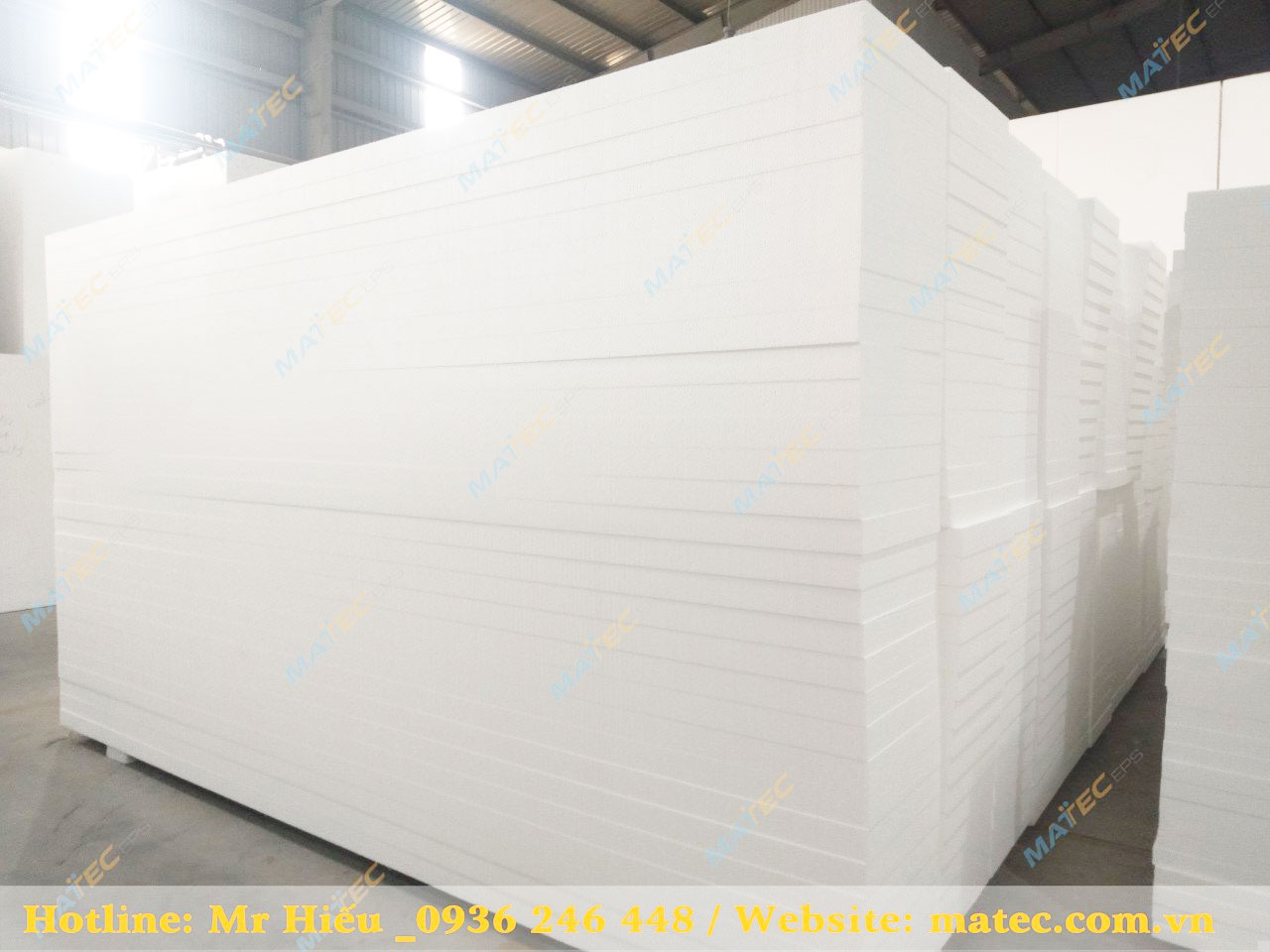 Xốp EPS - Vật liệu chèn khe co giãn bê tông rất đáng tuyên dương