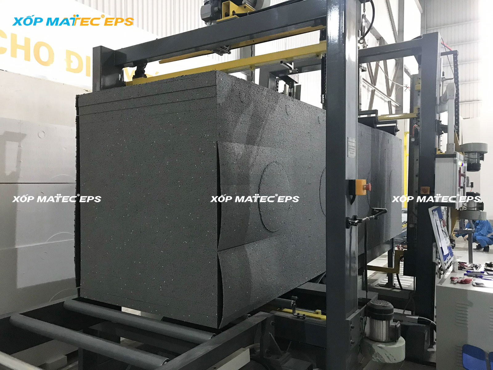 Xốp EPS chống cháy lan hạt đen